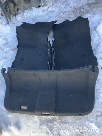 Обшивка багажника альмера g15