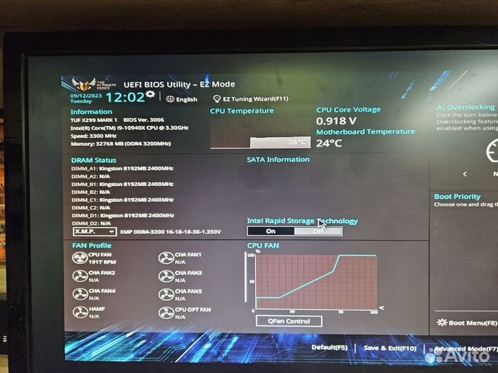 2066 Core i9-10940X 14/28 Turbo max 4.8GHz