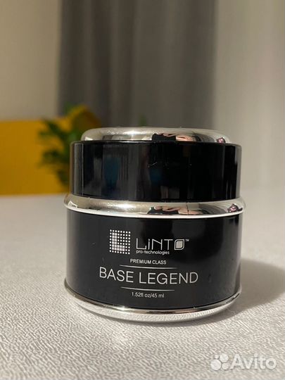 База для гель-лака в баночках linto, klio