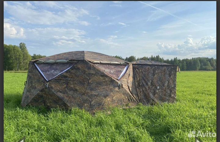 Палатка зимняя берег