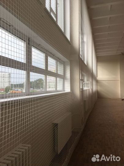 Сетка в спортзал в школу на окна