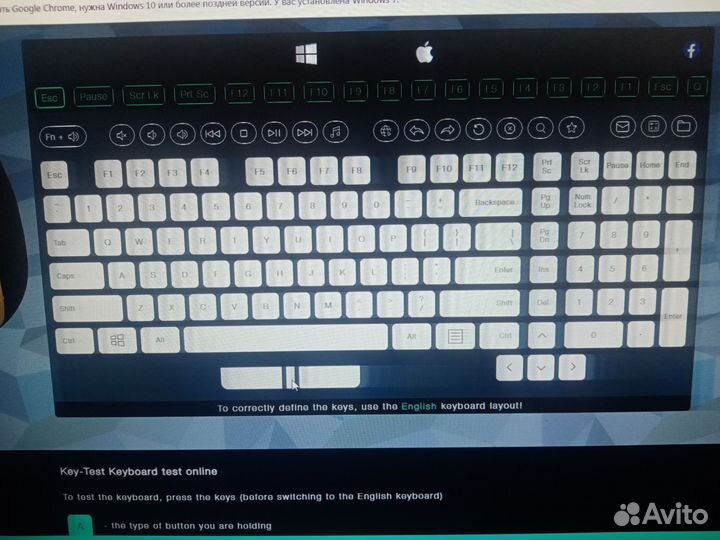 Клавиатура hp KB-0316 ps/2