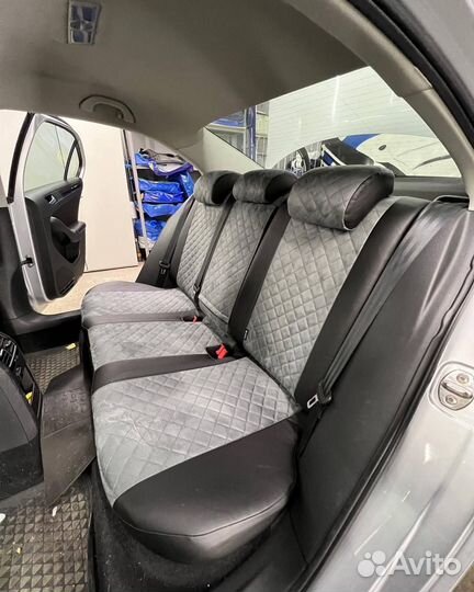 Чехлы из алькантары на Kia Ceed от Автопилот