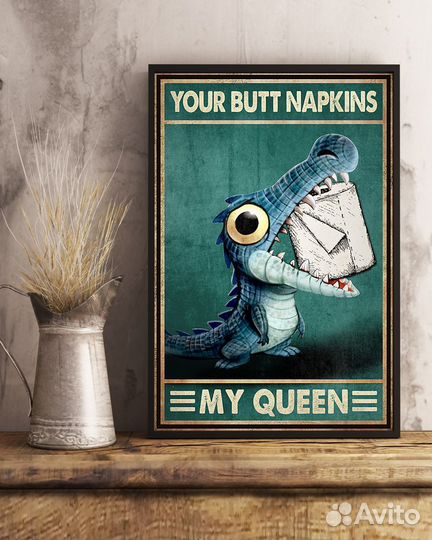 Постер #22-1003 Для ванной комнаты