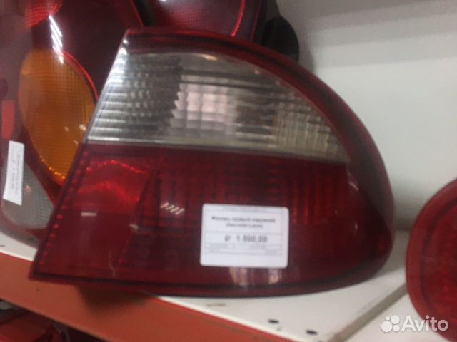 Фонарь правый наружний Zaz Senc