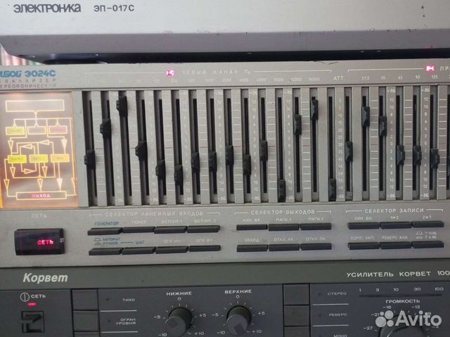 Эквалайзер Прибой э024с купить в Санкт-Петербурге | Электроника | Авито