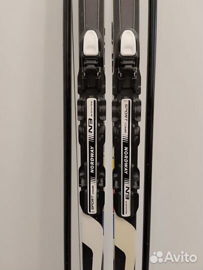 Беговые лыжи solomon +палки Solomon