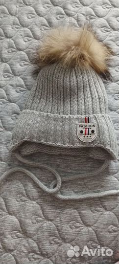 Шапка зимняя для девочки