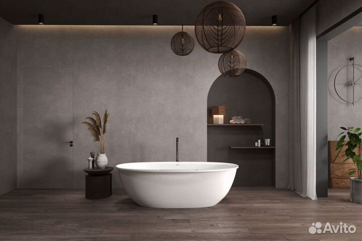 Baннa из иcкусcтвенного камня