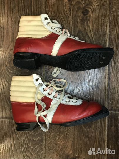 Лыжные ботинки botas СССР.Винтаж