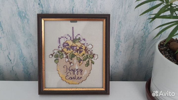 Картина вышитая крестом