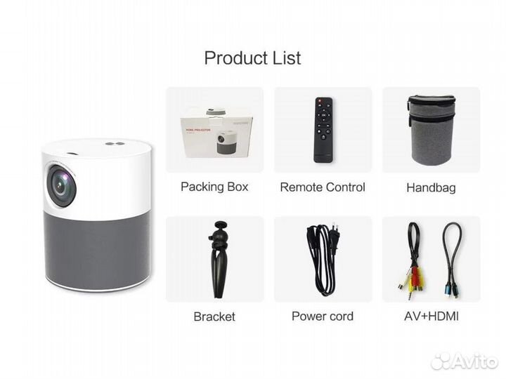 Проектор Full HD 1080p ET40 Android 9