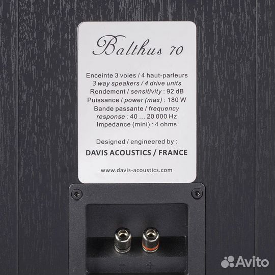 Напольная акустика Davis Acoustics Balthus 70