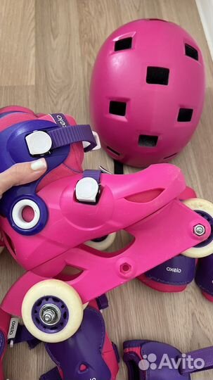 Детские ролики и защита