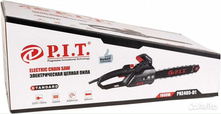 Пила цепная электрическая P.I.T. PKE405-D1