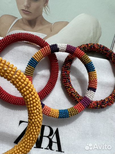Браслеты Zara комплект новые