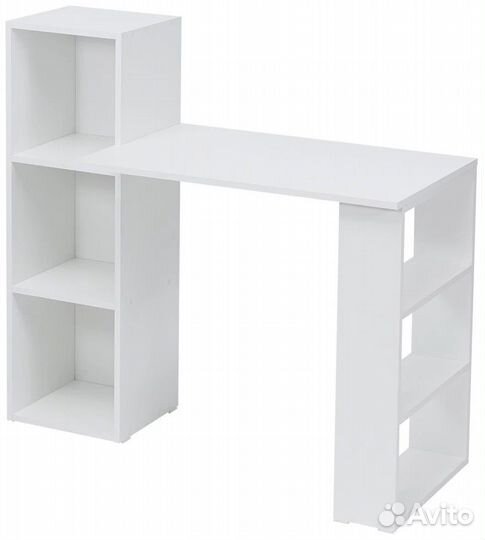 Стол письменный компьютерный маникюрный белый