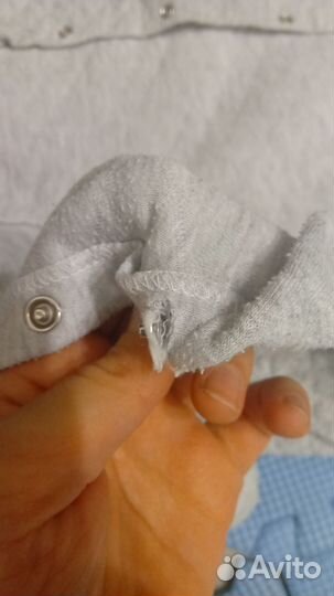 Комбинезон слип тёплый 68