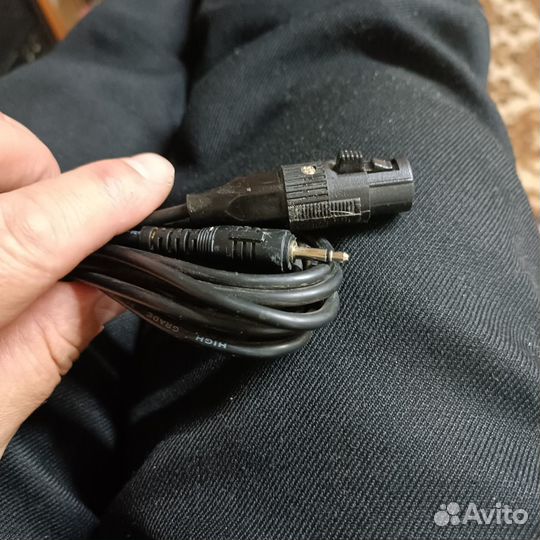 AUX и XLR кабели