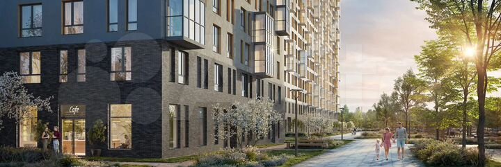 Квартира-студия, 22,8 м², 15/17 эт.