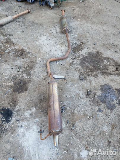 Выхлопная система на Шевроле Авео т300 t300