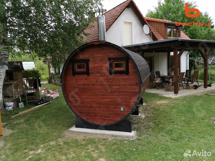 Баня бочка