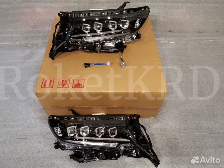 Фары Toyota Land Cruiser Prado 150 c 2018г LED