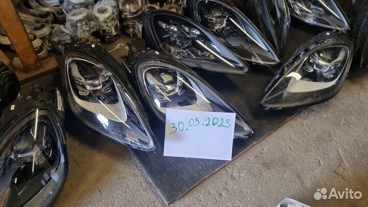 Macan фара led бу оригинал без дефектов