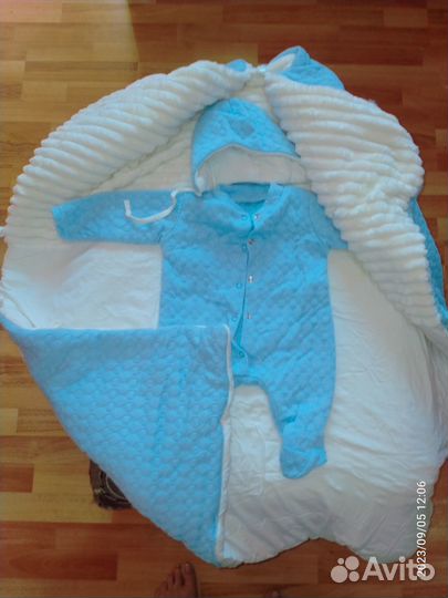 Продажа конверта на выписку для мальчика