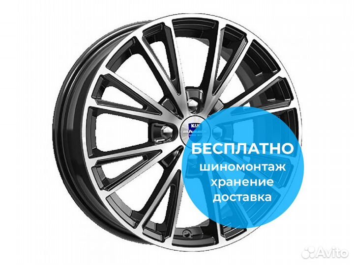 R15 4x98 6J ET35 58,5 К&К Меандр Алмаз чёрный