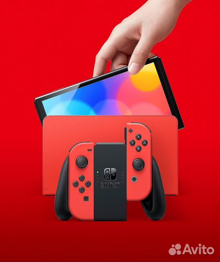 Nintendo Switch Oled Mario Red Edition