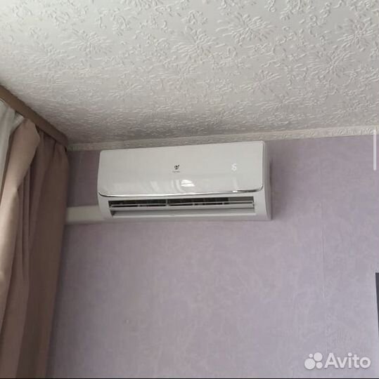 Установка кондиционеров альпинистом