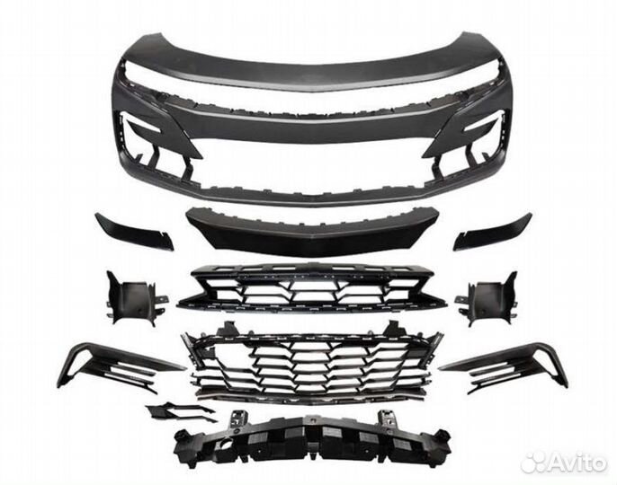 Передний бампер стиль 2019 SS для Camaro LS/LT 19+