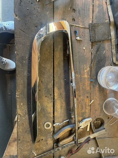 Комплект молдингов бампера гранта fl