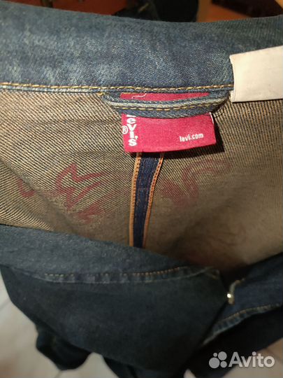 Джинсовая куртка мужская levis