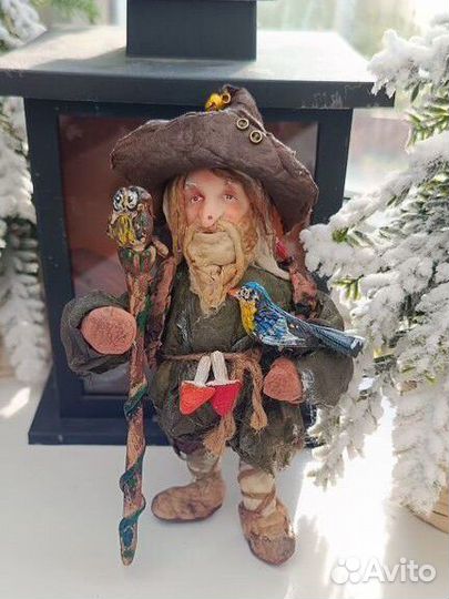 Ватные ёлочные игрушки