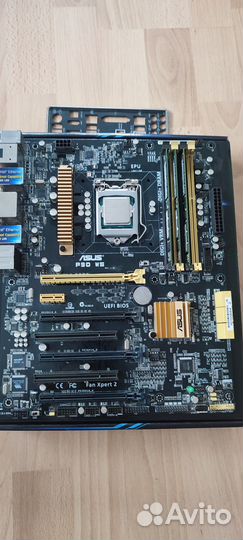 Комплект Intel Core i7-4770S LGA1150 + Asus P9D WS