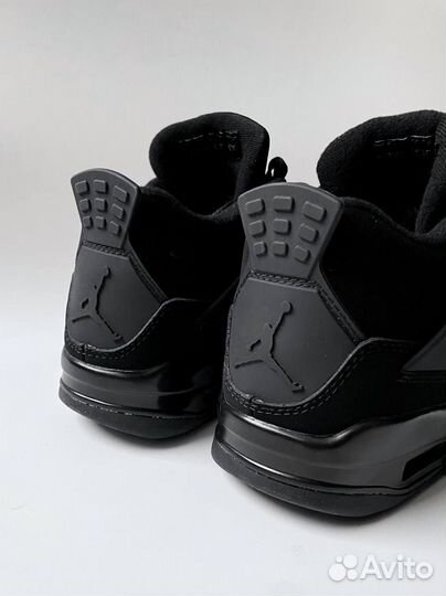 Nike air jordan 4 black caT