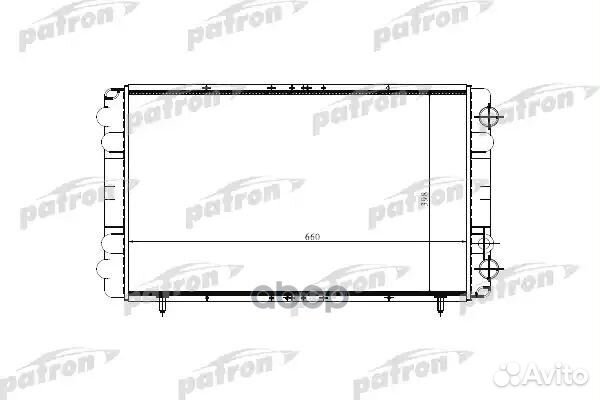 Радиатор системы охлаждения renault: trafic 2.1