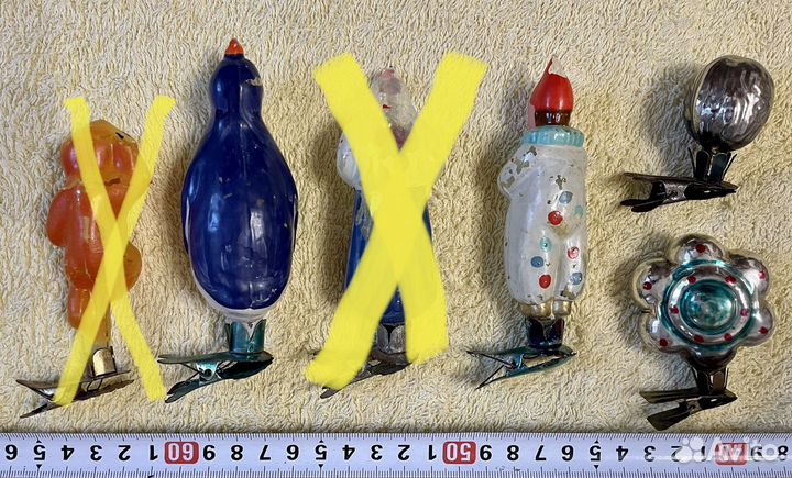 Ёлочные игрушки СССР