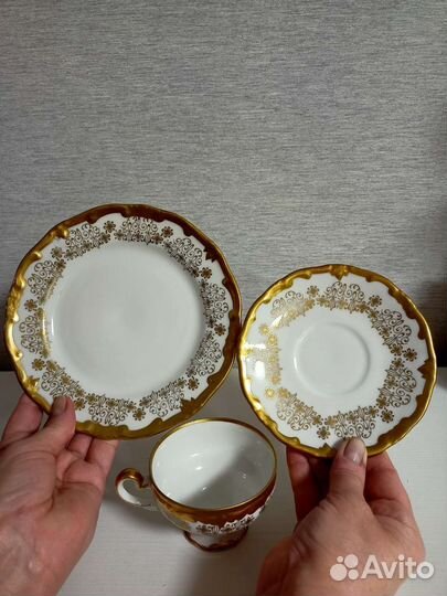 Чайное трио винтаж германия Веймар