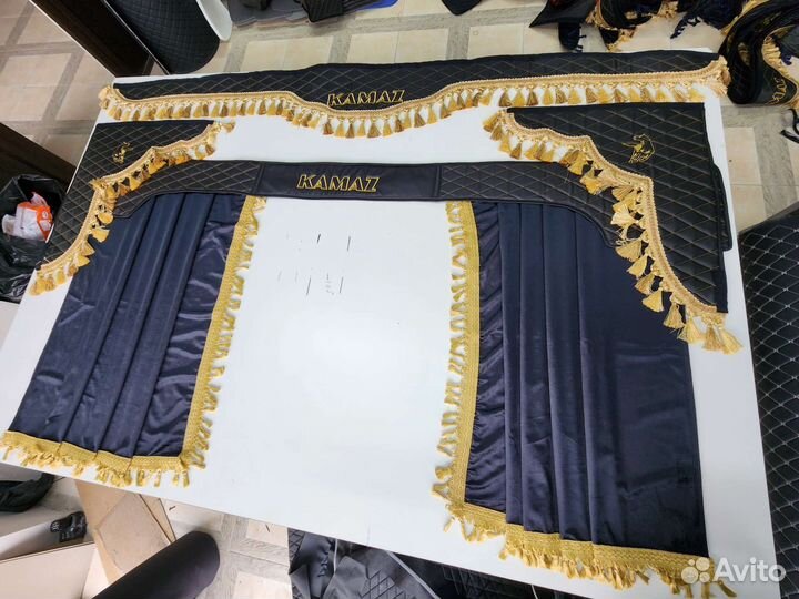 Шторы-Ламбрикены в камаз