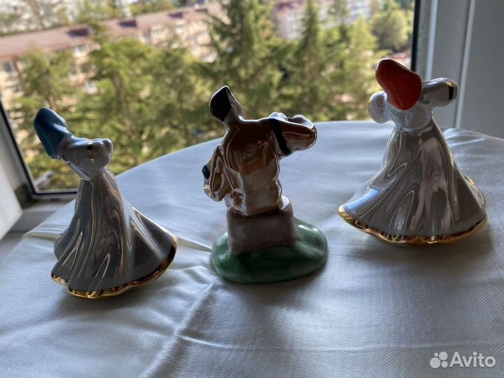 Статуэтки Фарфор дулево