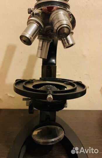 Микроскоп мбр-3, ломо, СССР