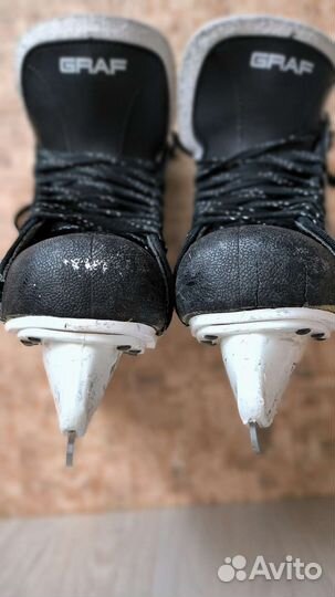 Коньки хоккейные, graf