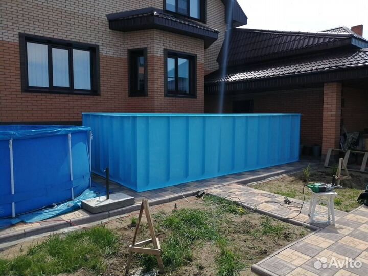 Бассейн из пластика