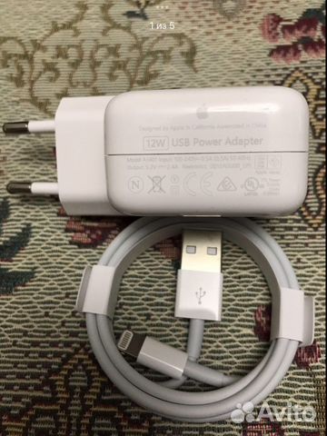 Зарядка на iPhone iPad Оригинал