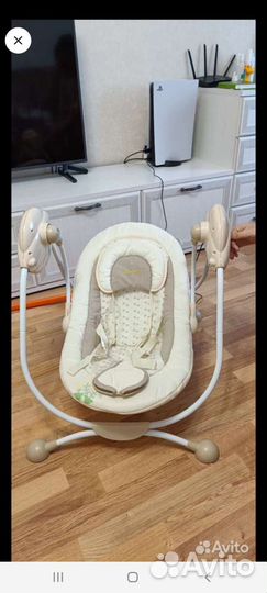 Детские электронные качели для новорожденных