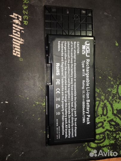 Аккумулятор для dell Alienware M17X R3