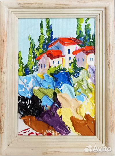 Картина Прованс масло холст живопись